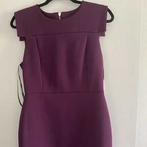 Burgundy Calvin Klein dress